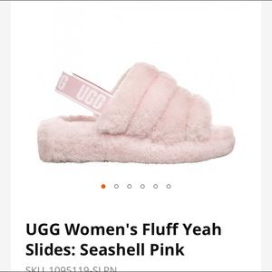UGG fluff yeah slippers